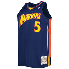 Mitchell & Ness Baron Davis Golden State Warriors Big & Tall Hardwood Classics 2006/07 Swingman Jersey Navy