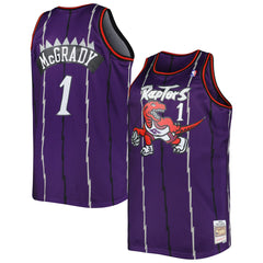 Mitchell & Ness Tracy McGrady Toronto Raptors Big & Tall Hardwood Classics 1998/99 Swingman Jersey Purple