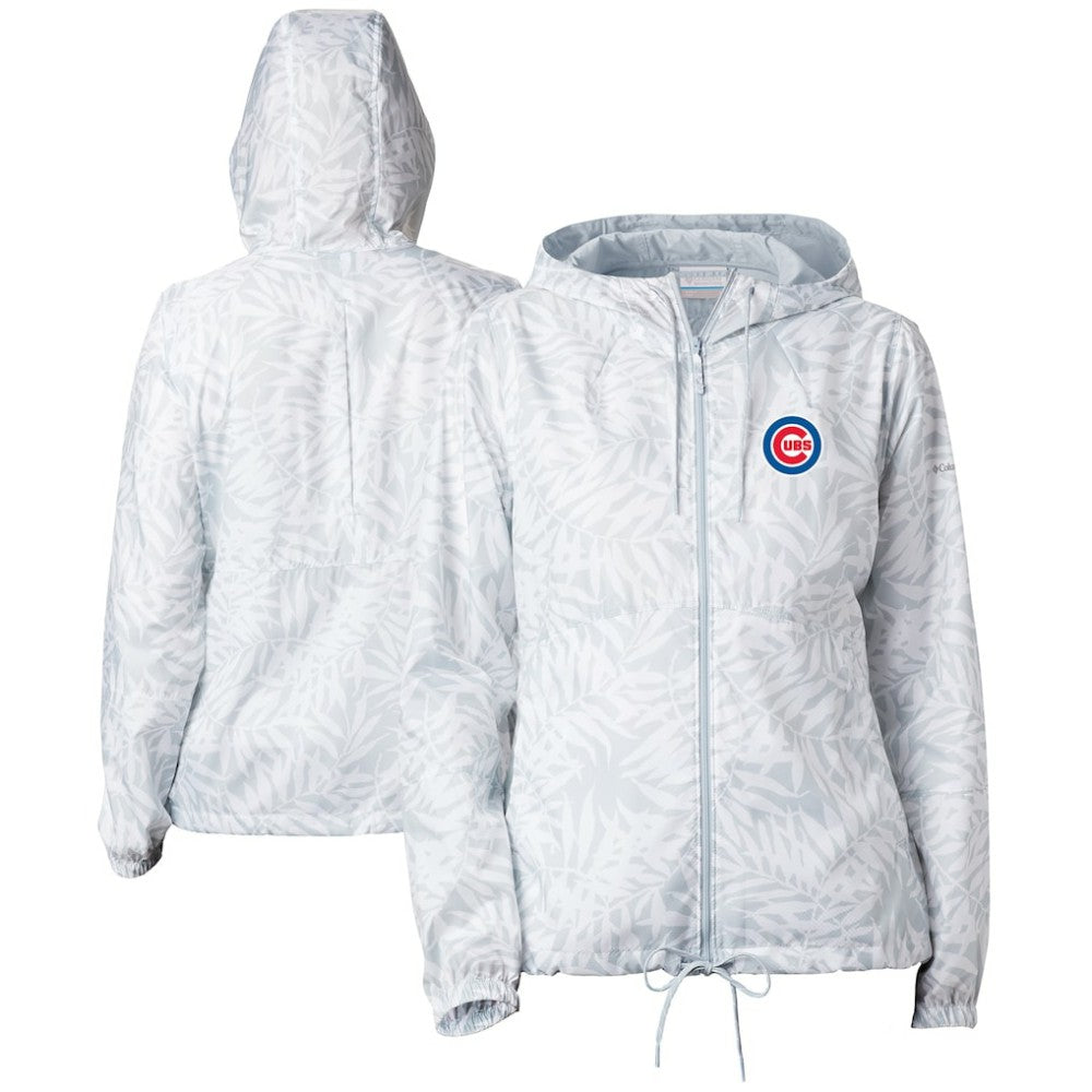 Chicago Cubs Columbia Women's Flash Forward Full-Zip Windbreaker Jacket Sale