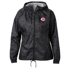 Cincinnati Reds Columbia Women's Flash Forward Full-Zip Windbreaker Jacket Sale