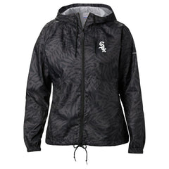 Chicago White Sox Columbia Women's Team Flash Forward Full-Zip Windbreaker Jacket Online