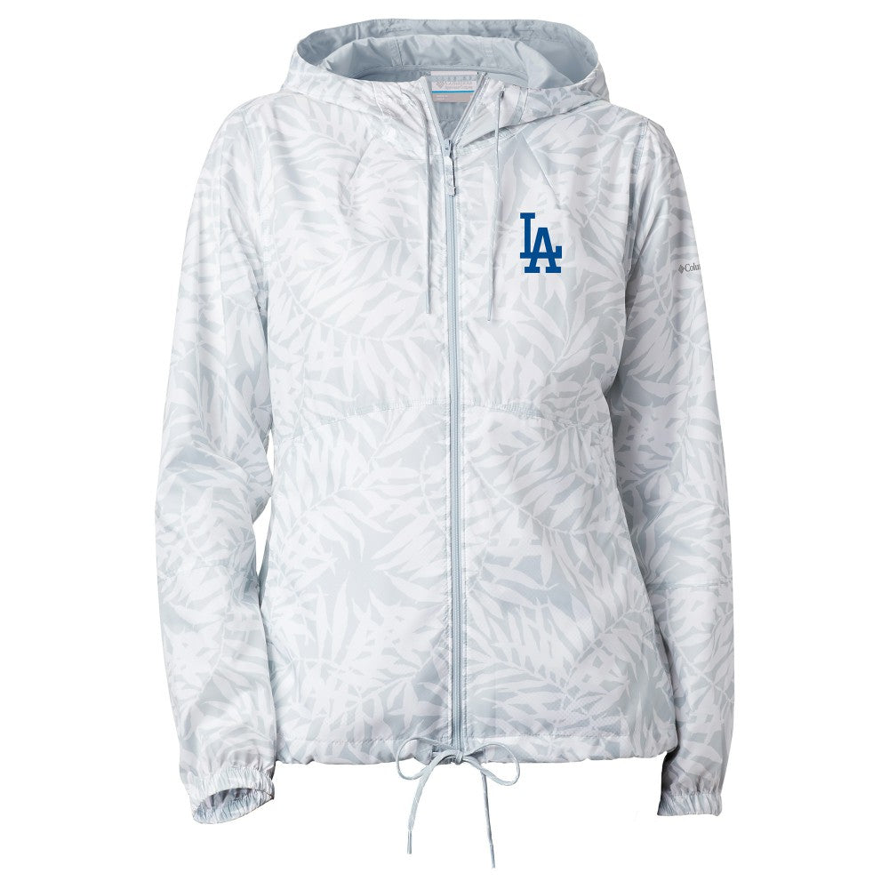 Los Angeles Dodgers Columbia Women's Flash Forward Full-Zip Windbreaker Jacket for sale