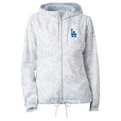 Los Angeles Dodgers Columbia Women's Flash Forward Full-Zip Windbreaker Jacket for sale