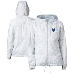New York Mets Columbia Women's Flash Forward Full-Zip Windbreaker Jacket Discount