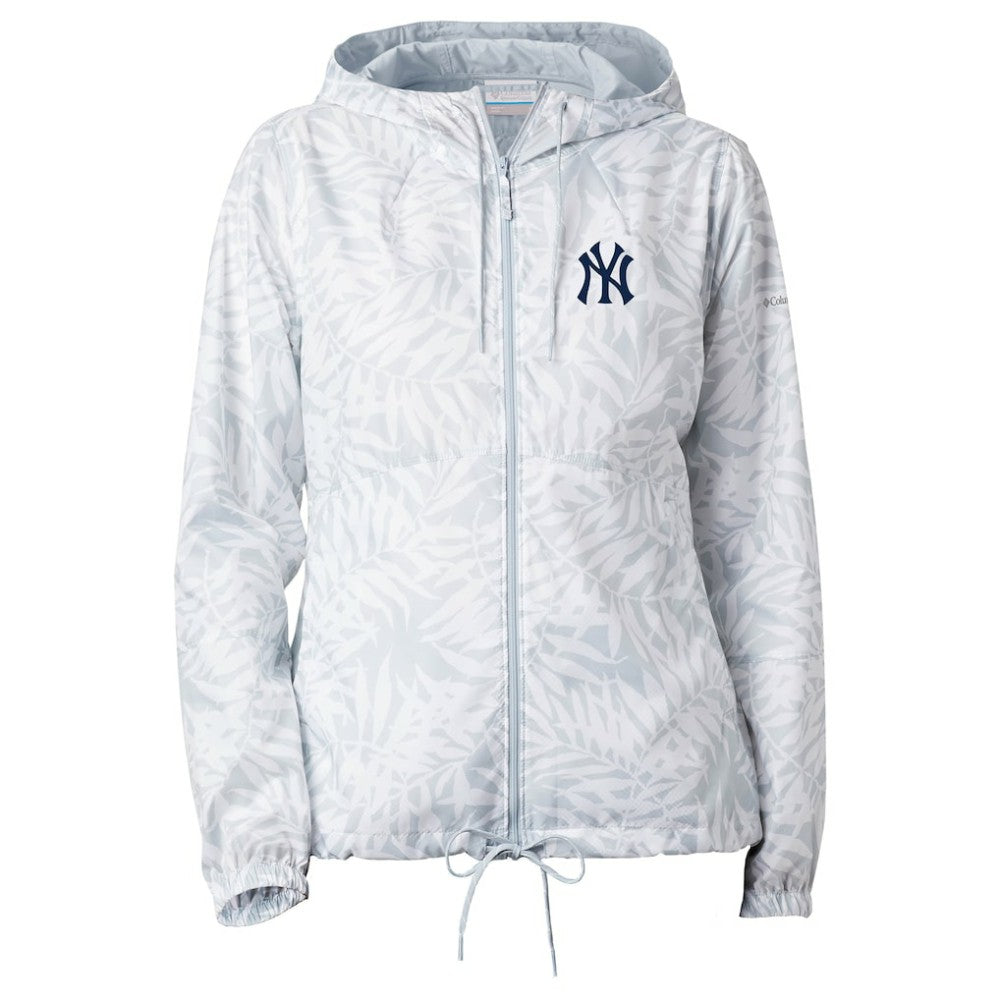New York Yankees Columbia Women's Flash Forward Full-Zip Windbreaker Jacket Discount