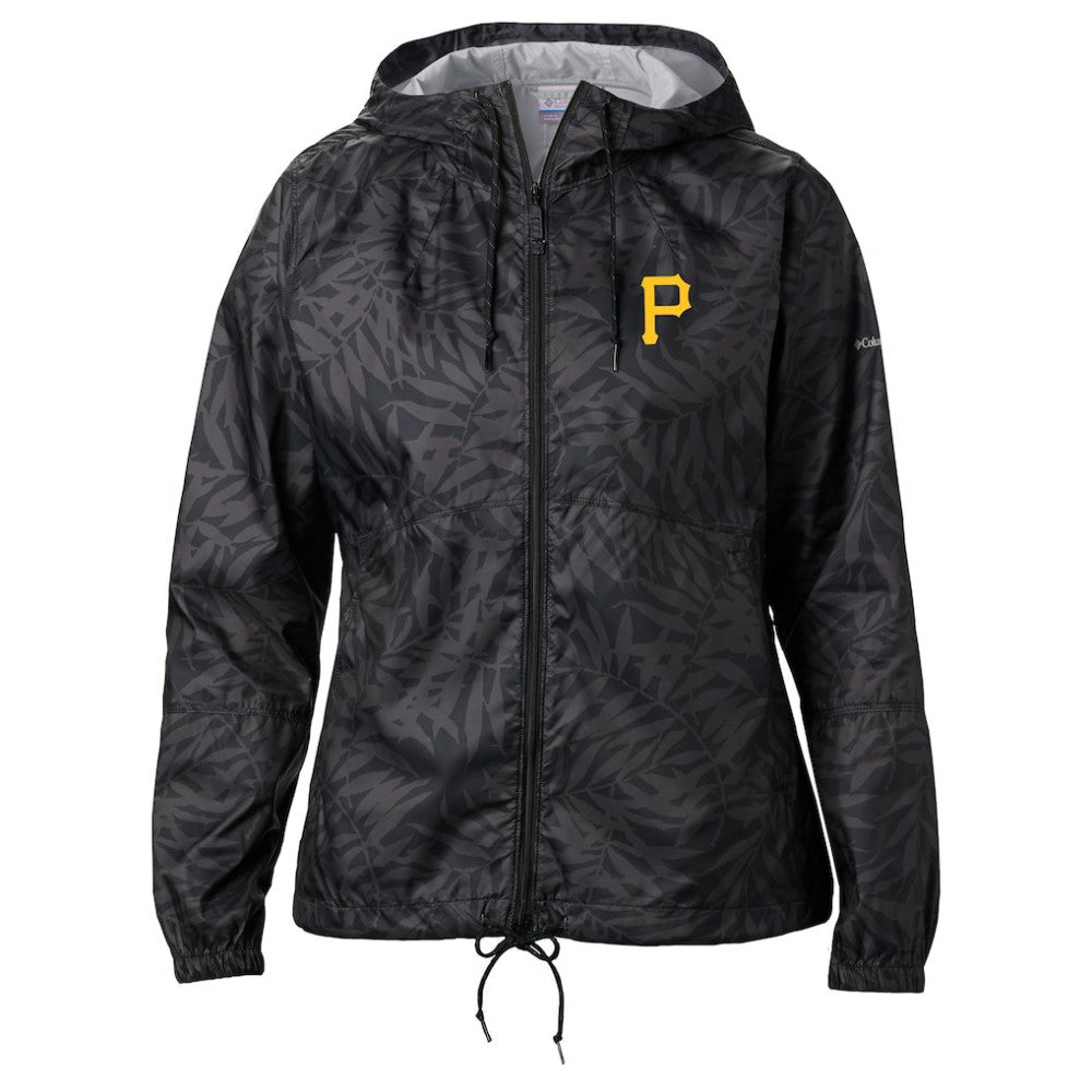 Pittsburgh Pirates Columbia Women's Team Flash Forward Full-Zip Windbreaker Jacket Outlet