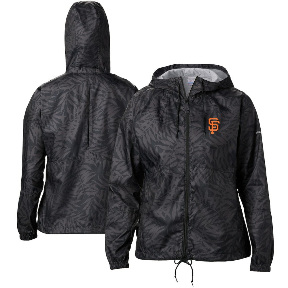 San Francisco Giants Columbia Women's Flash Forward Full-Zip Windbreaker Jacket Discount