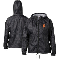 San Francisco Giants Columbia Women's Flash Forward Full-Zip Windbreaker Jacket Discount
