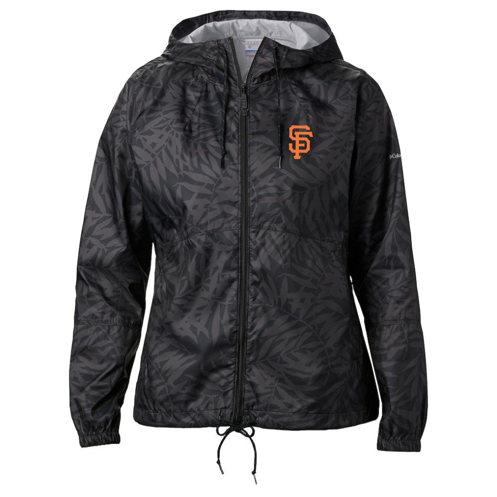San Francisco Giants Columbia Women's Flash Forward Full-Zip Windbreaker Jacket Discount