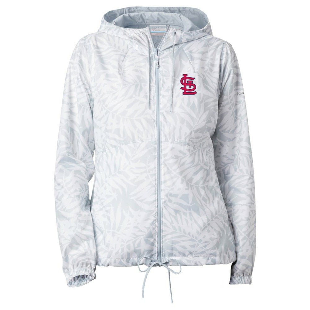 St. Louis Cardinals Columbia Women's Flash Forward Full-Zip Windbreaker Jacket Outlet