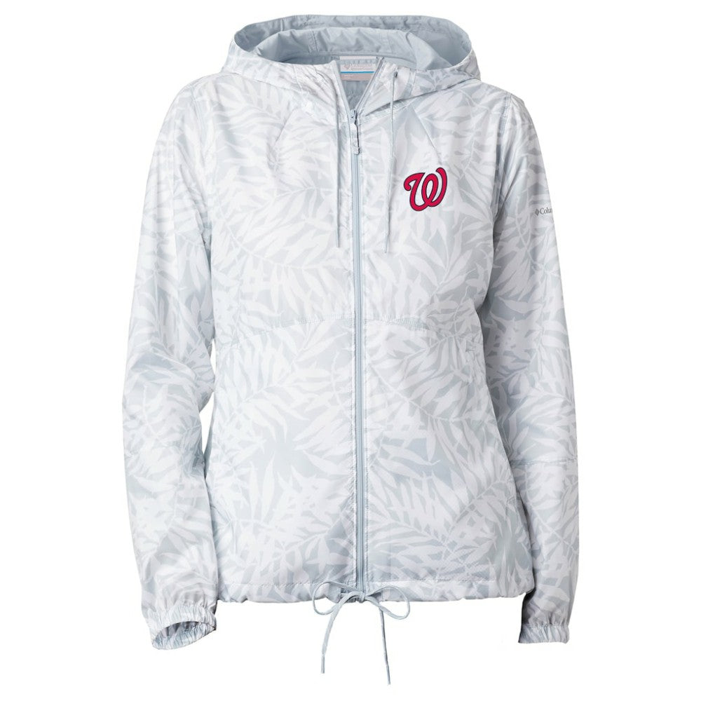 Washington Nationals Columbia Women's Flash Forward Full-Zip Windbreaker Jacket Online