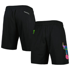 Mitchell & Ness Chicago Bulls Hardwood Classics Color Bomb Energy Shorts Black