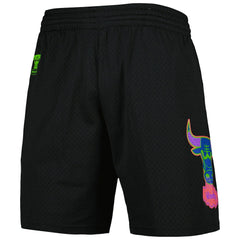 Mitchell & Ness Chicago Bulls Hardwood Classics Color Bomb Energy Shorts Black