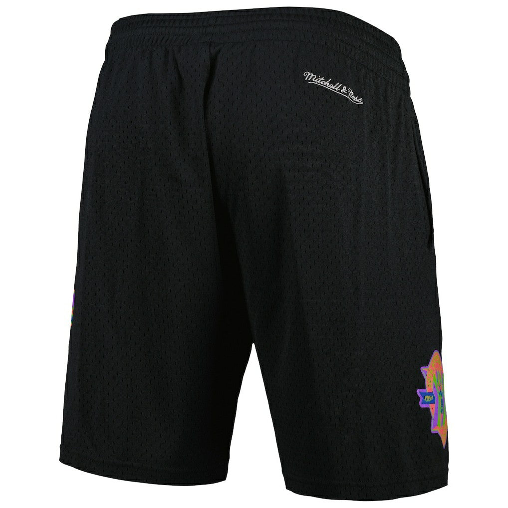 Mitchell & Ness Chicago Bulls Hardwood Classics Color Bomb Energy Shorts Black