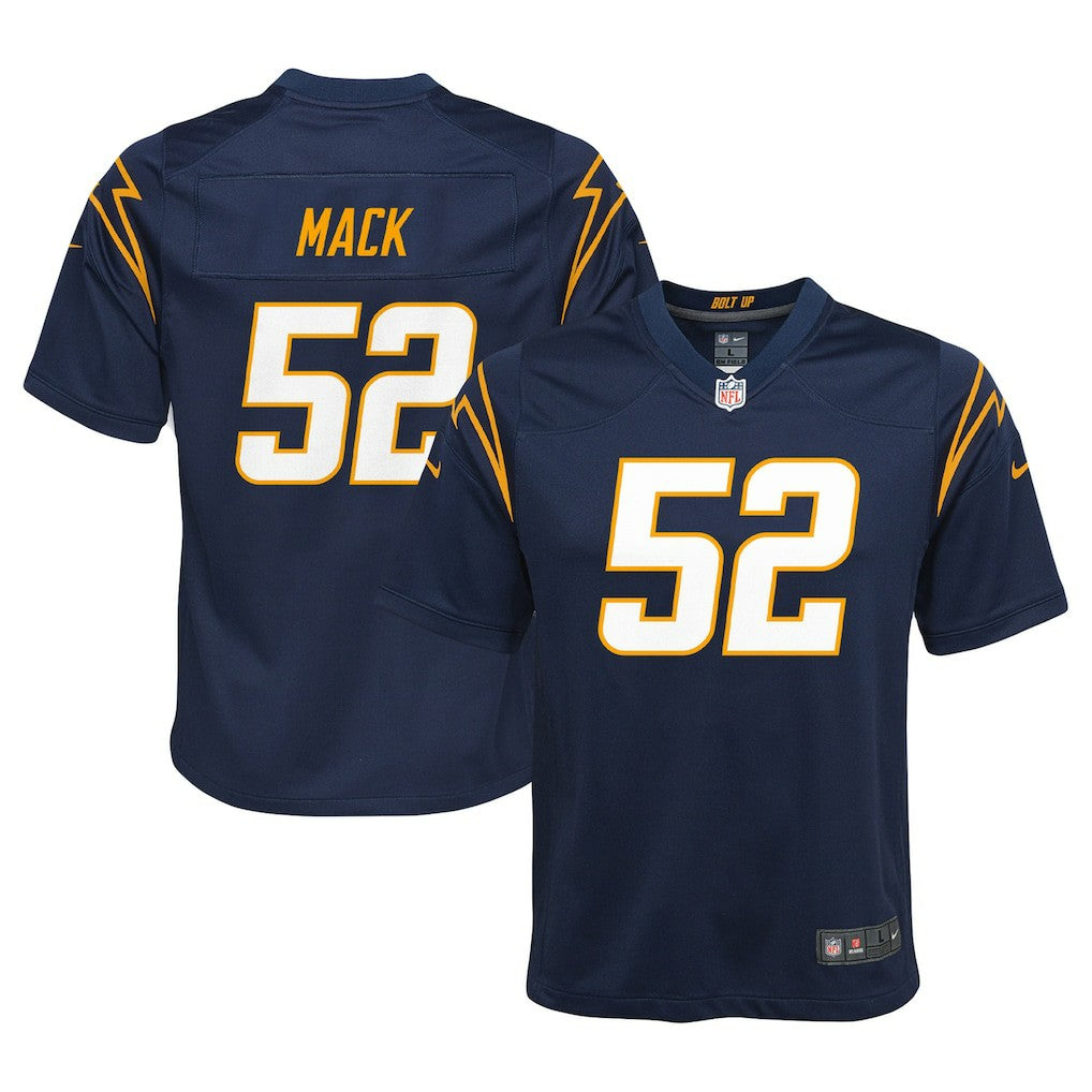 Khalil Mack Los Angeles Chargers Youth Game Jersey - Navy - Nike