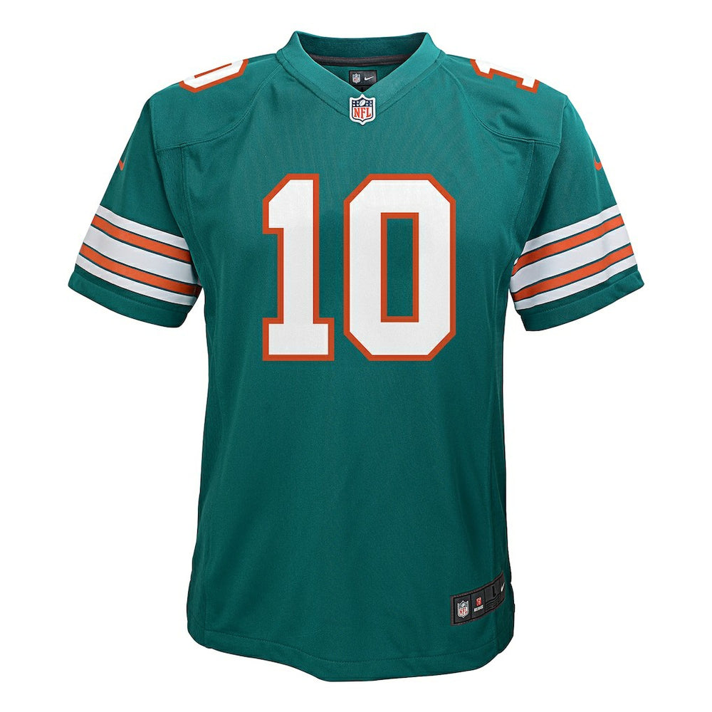 Tyreek Hill Miami Dolphins Youth Game Jersey - Aqua - Nike