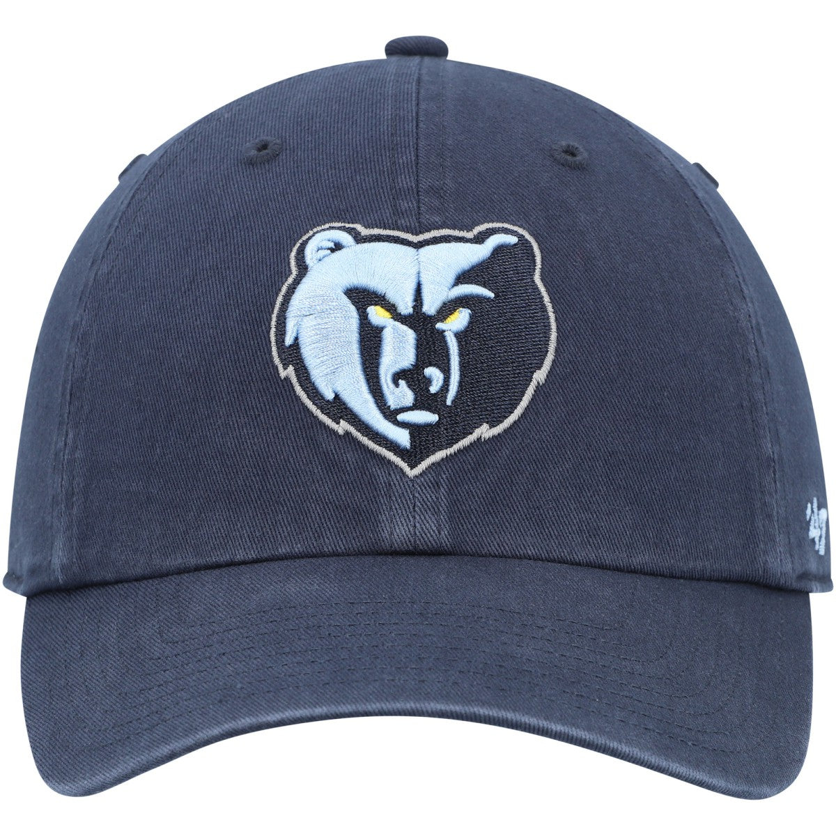 47 brand Memphis Grizzlies '47 Core Logo Clean Up Adjustable Hat Navy