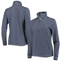 Tennessee Titans Vineyard Vines Women's Sankaty Shep Half-Zip Pullover Top - Navy - NFL