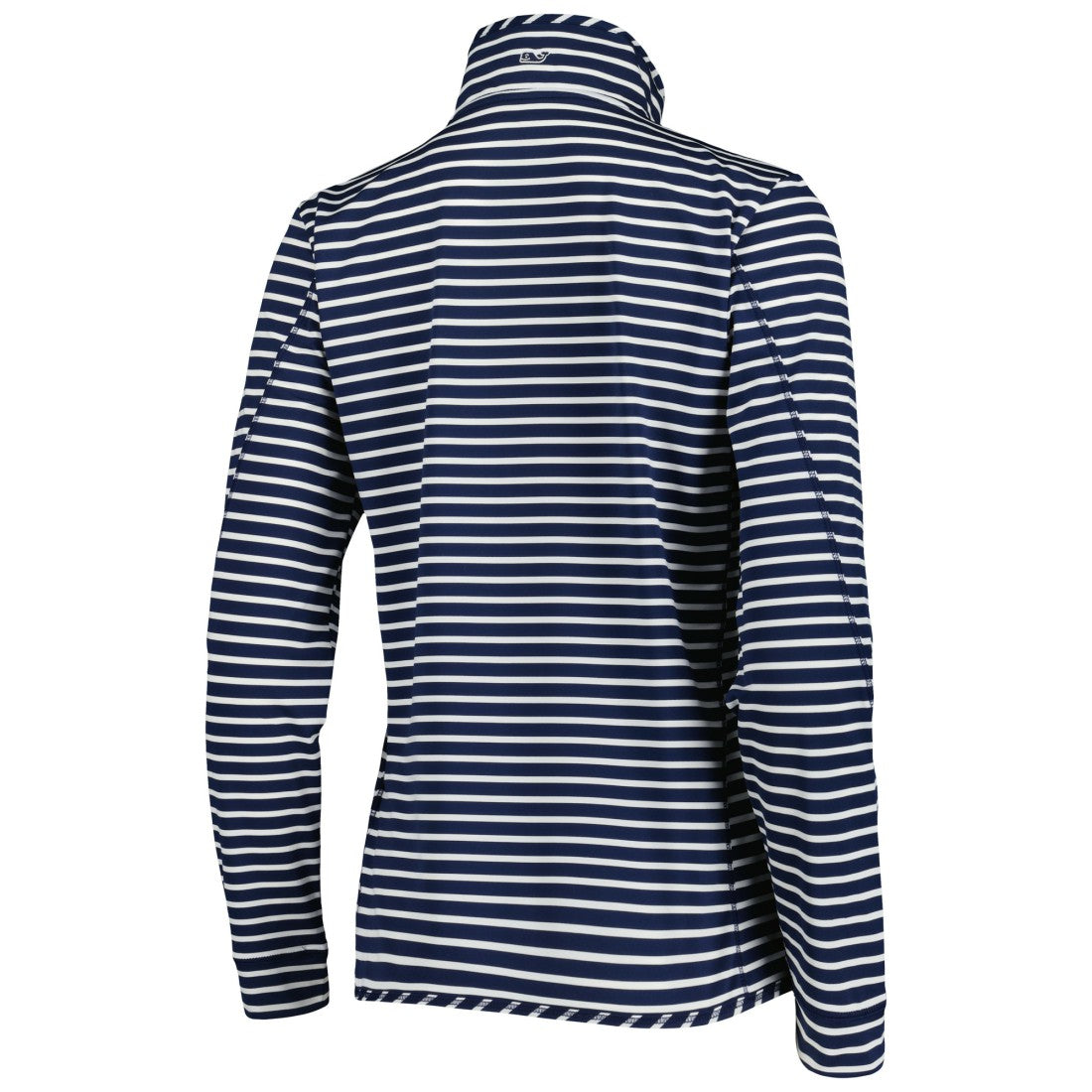 Tennessee Titans Vineyard Vines Women's Sankaty Shep Half-Zip Pullover Top - Navy - NFL