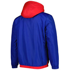 Philadelphia 76ers Starter The Triple Double Full-Zip Hoodie Jacket Royal