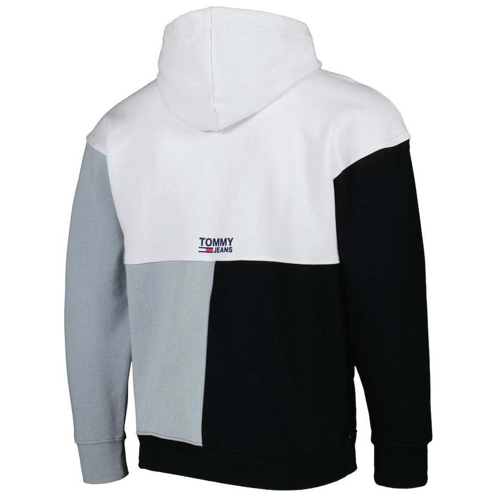 Brooklyn Nets Tommy Jeans Andrew Split Pullover Hoodie White/Black