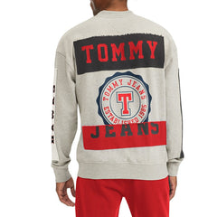 Atlanta Hawks Tommy Jeans James Patch Pullover Sweatshirt Gray