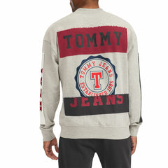 Miami Heat Tommy Jeans James Patch Pullover Sweatshirt Gray