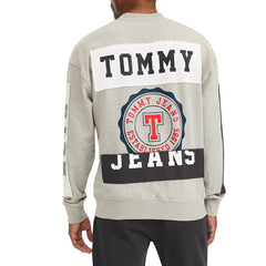 Brooklyn Nets Tommy Jeans James Patch Pullover Sweatshirt Gray