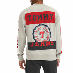 Toronto Raptors Tommy Jeans James Patch Pullover Sweatshirt Gray