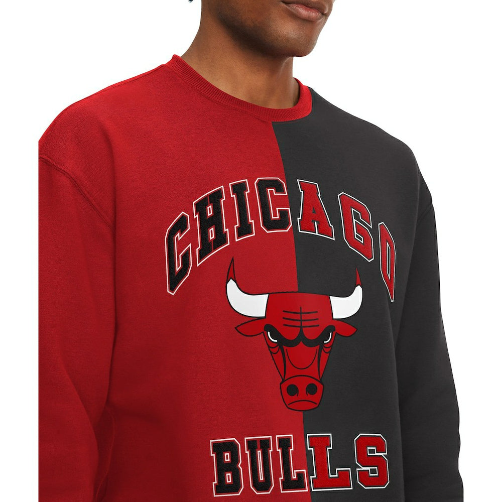 Chicago Bulls Tommy Jeans Keith Split Pullover Sweatshirt Red/Black