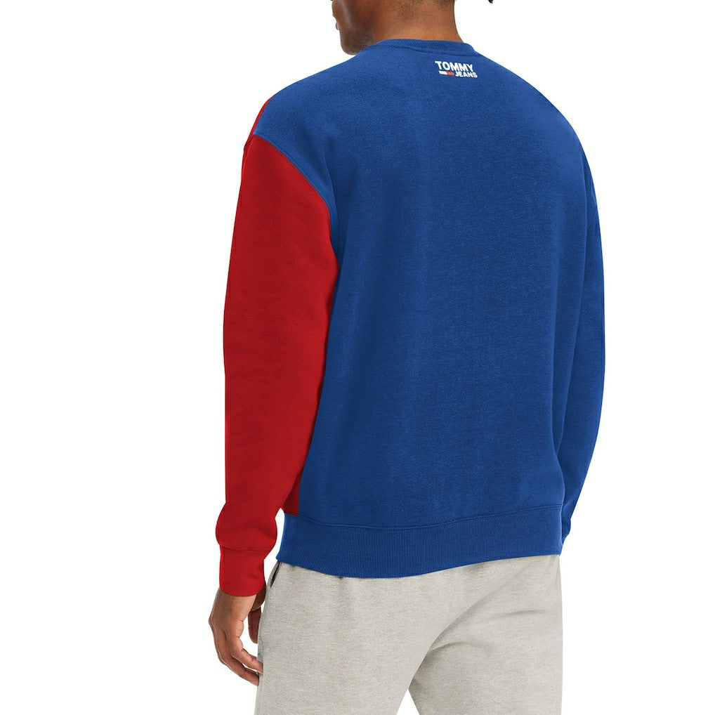Philadelphia 76ers Tommy Jeans Keith Split Pullover Sweatshirt Red/Royal