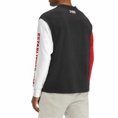 Toronto Raptors Tommy Jeans Richie Color Block Long Sleeve T-Shirt Black
