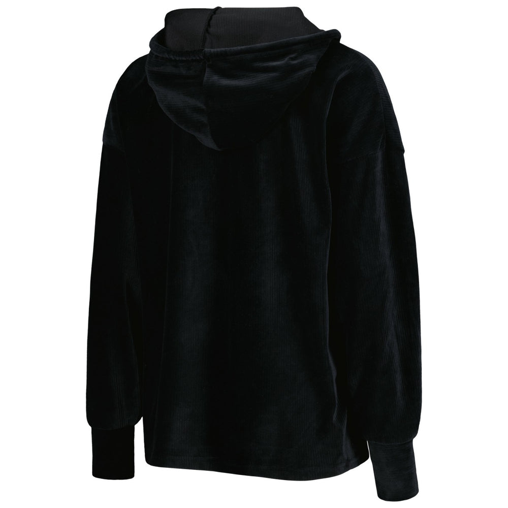 Los Angeles Lakers Touch Women's End Line Velour Pullover Hoodie Black