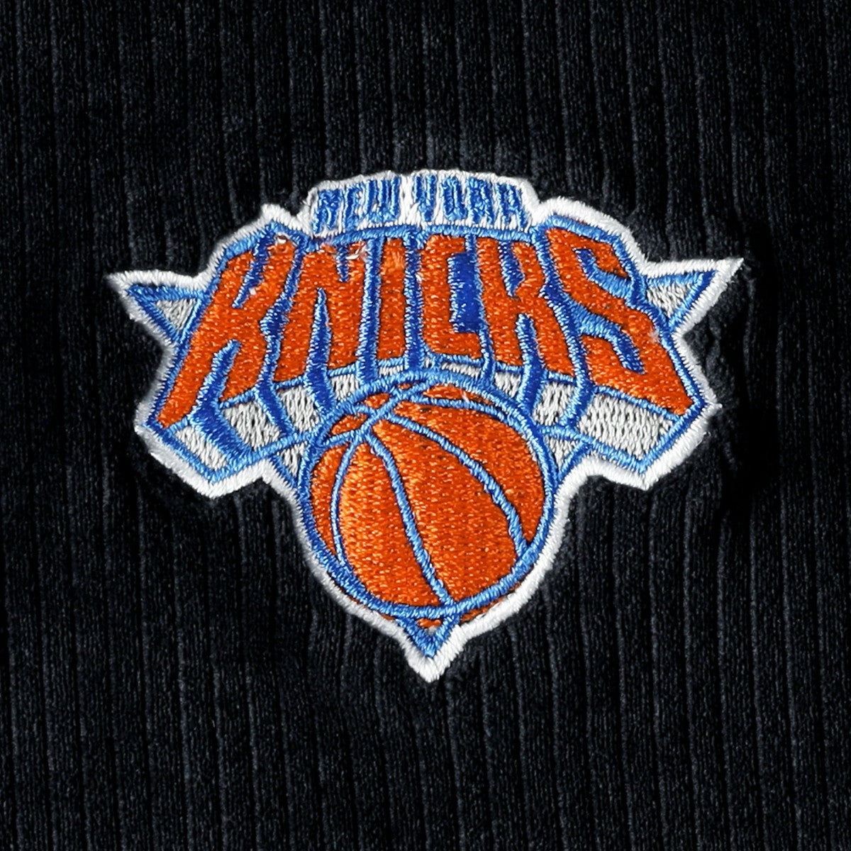 New York Knicks Touch Women's End Line Velour Pullover Hoodie Black