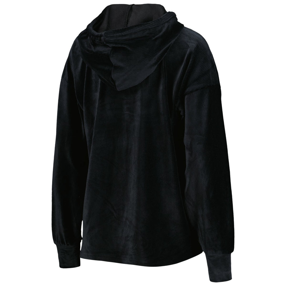 Phoenix Suns Touch Women's End Line Velour Pullover Hoodie Black