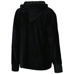 Philadelphia 76ers Touch Women's End Line Velour Pullover Hoodie Black