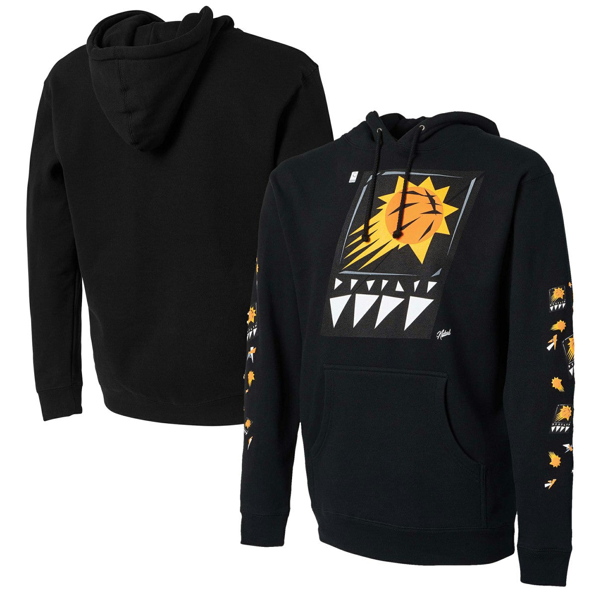 Phoenix Suns NBA x Naturel No Caller ID Pullover Hoodie Black
