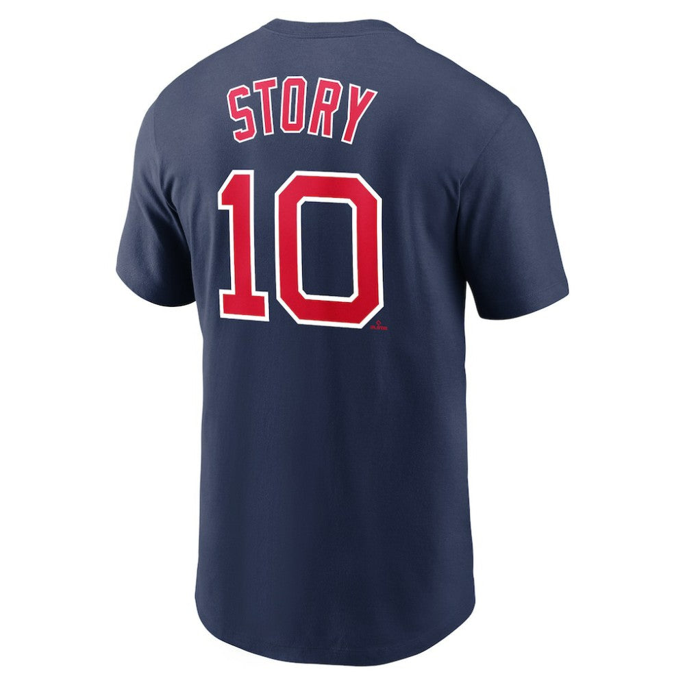 Trevor Story Boston Red Sox Nike Name & Number T-Shirt Discount