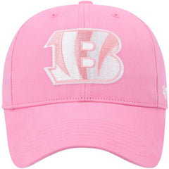 Cincinnati Bengals '47 Girls Youth Rose MVP Adjustable Hat - Pink - 47 brand