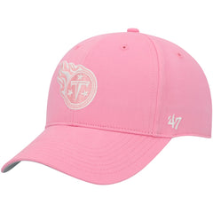 Tennessee Titans '47 Girls Youth Rose MVP Adjustable Hat - Pink - 47 brand