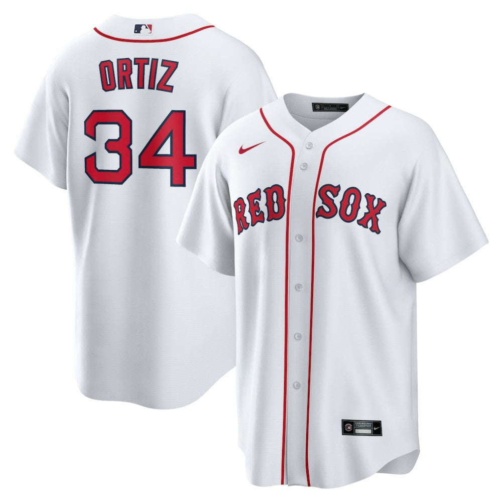 David Ortiz Boston Red Sox Nike Home Replica Player Jersey Online