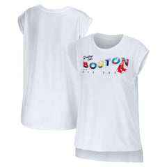 Boston Red Sox WEAR by Erin Andrews Women's Greetings From T-Shirt Near Me