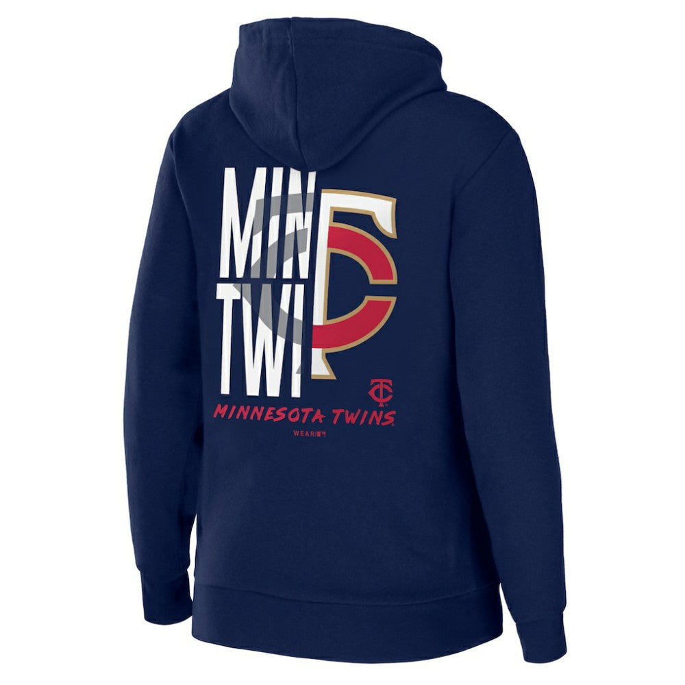 Minnesota Twins WEAR by Erin Andrews Women's Sponge Fleece Full-Zip Hoodie Online
