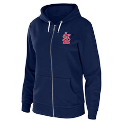 St. Louis Cardinals WEAR by Erin Andrews Women's Sponge Fleece Full-Zip Hoodie Online
