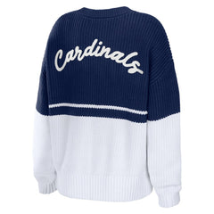 St. Louis Cardinals WEAR by Erin Andrews Women's Chunky Pullover Sweatshirt Sale