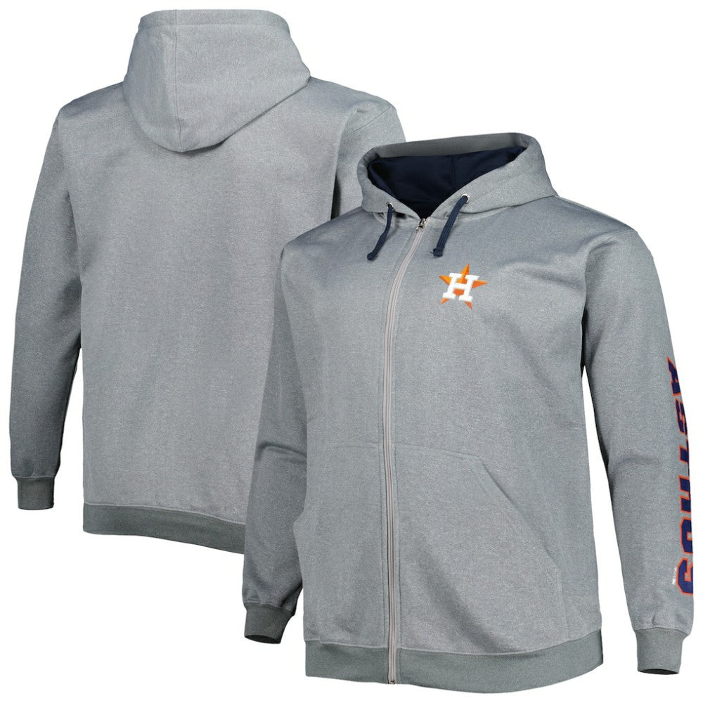 Houston Astros Profile Big & Tall Pullover Hoodie Discount