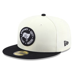 Tampa Bay Buccaneers New Era 2022 Inspire Change 59FIFTY Fitted Hat - Cream/Black - NFL