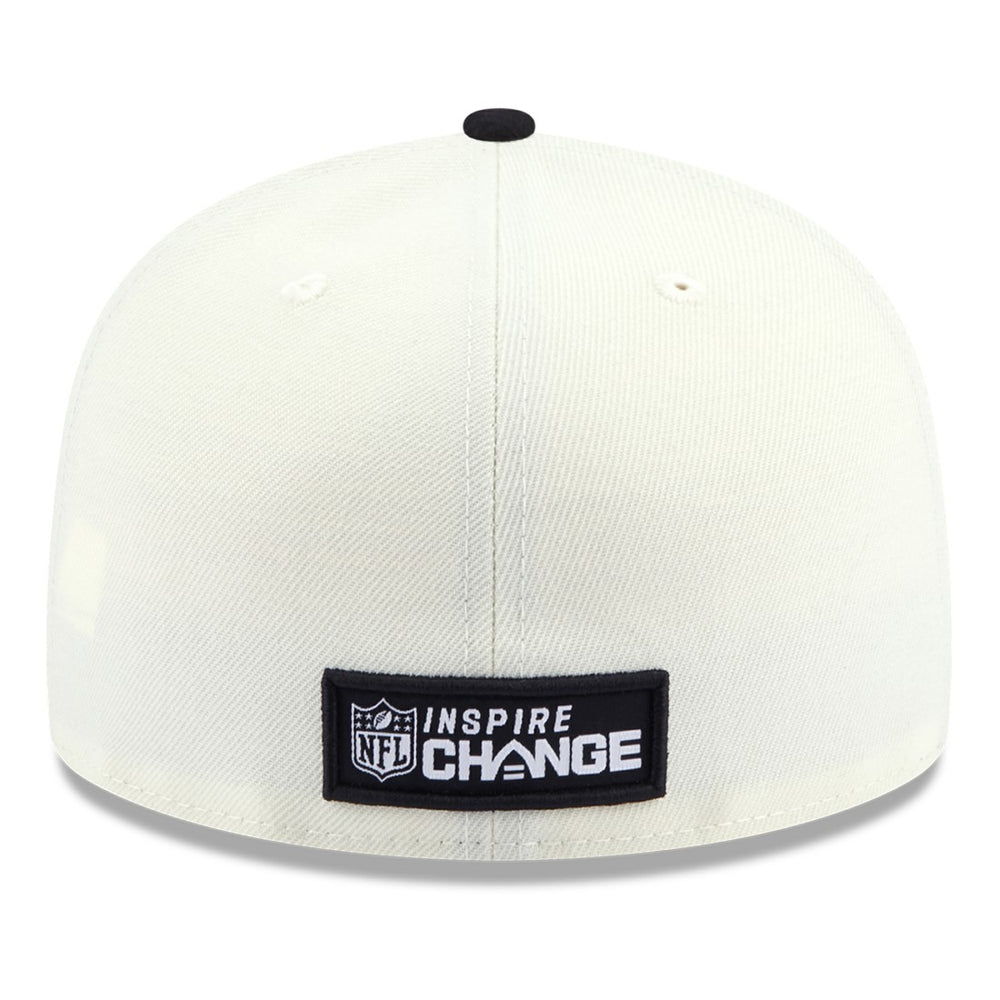 Tampa Bay Buccaneers New Era 2022 Inspire Change 59FIFTY Fitted Hat - Cream/Black - NFL
