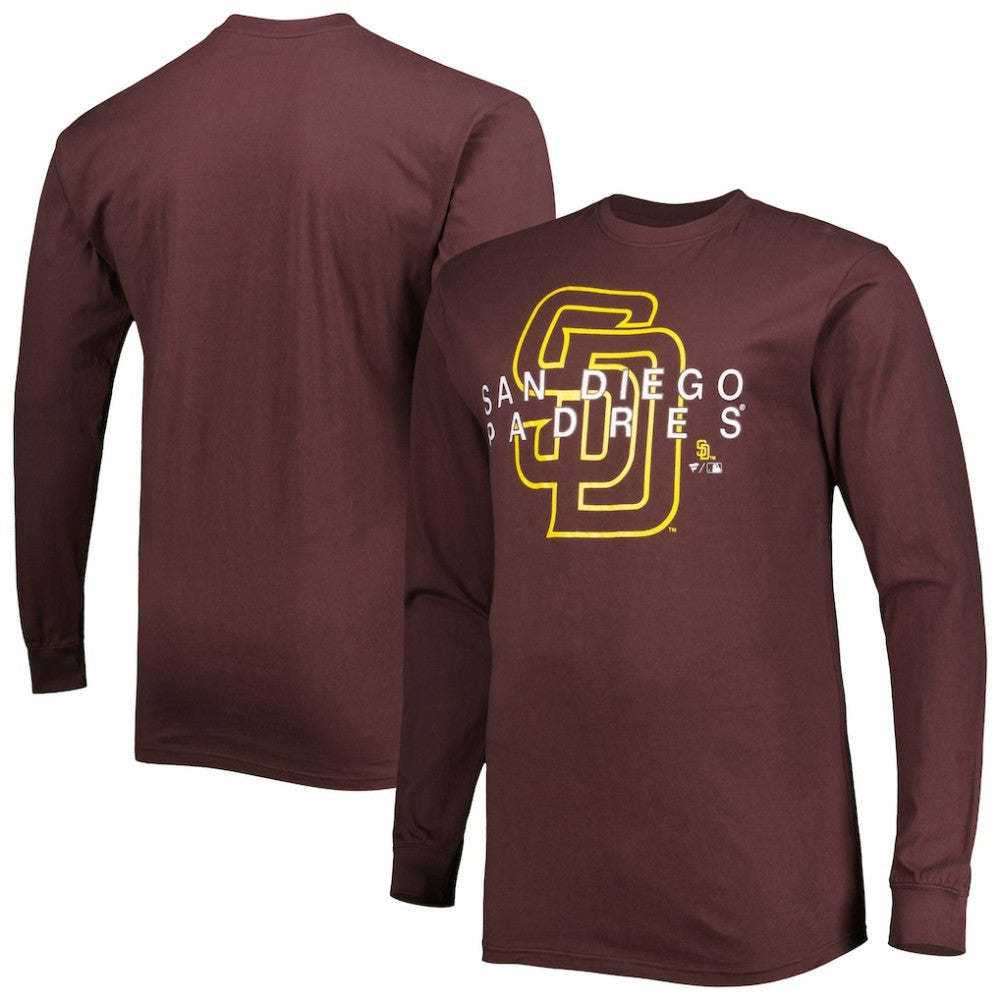 San Diego Padres Big & Tall Long Sleeve T-Shirt Discount