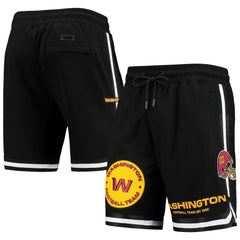 Washington Football Team Pro Standard Core Logo Shorts - Black - NFL